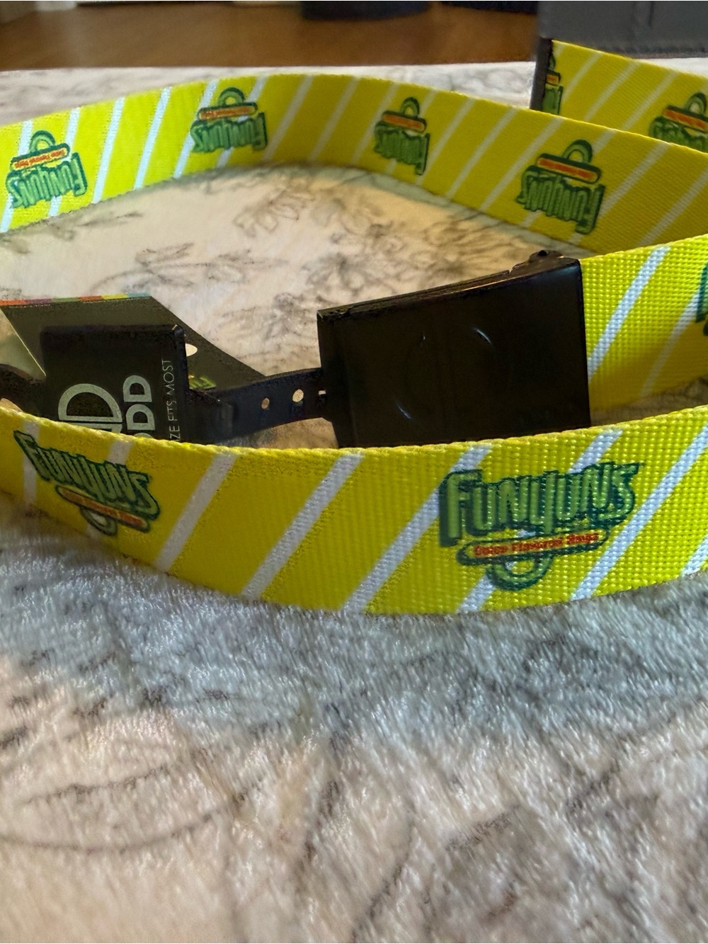 🧅 ODD x Funyuns Reversible Fashion Belt – Y2K/Nostalgia – Rare